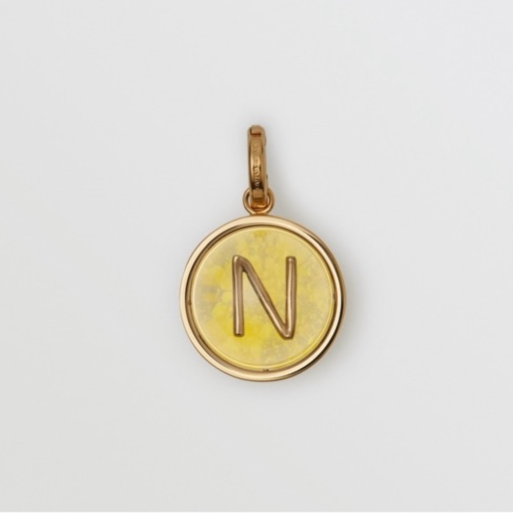 Burberry Letter “N” Charm